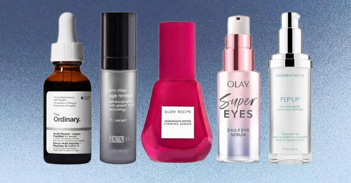 Best Peptide Serums on Amazon to Erase Fine Lines and Wrinkles